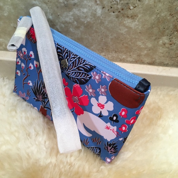 Kate spade Joe Garden Cat Wallet/ Wristlet - Picture 5 of 12